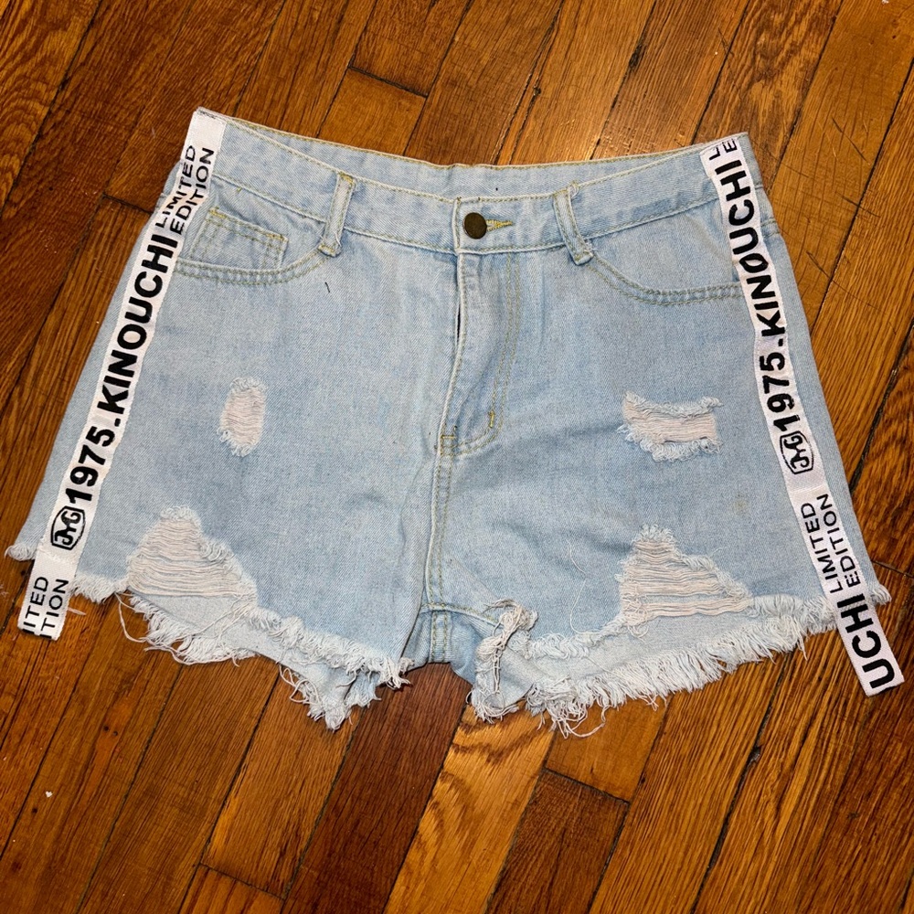 1975 Kinouchi Limited Edition High Waist Denim Shorts Size M